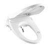 Elongated Bidet Toilet Seat, Remote Control Smart Toilet Seat for Existing Toilets, Electric Bidet Toilet Seat with Slow Close, Night Light