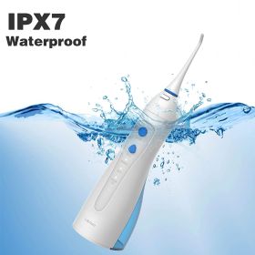 Cordless Water Flosser, Lächen Dental Oral Irrigator Portable with Wireless Charge Station,IPX7 Waterproof