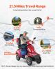 Heavy Duty 4-Wheel Mobility Scooters for Seniors & Adults, 500lbs Capacity, 21.5 Miles 3-Speed Long Range