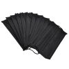 Respir-Shield™ 300PCS - 3 PLY Black Non-Medical Disposable Face Masks;  Comfortable Elastic Ear loops Face Masks;  Breathable for Daily Protection Air