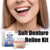 Oralhoe Soft Denture Reline Kit, Denture Set With Interdental Fillings And Braces