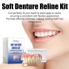 Oralhoe Soft Denture Reline Kit, Denture Set With Interdental Fillings And Braces