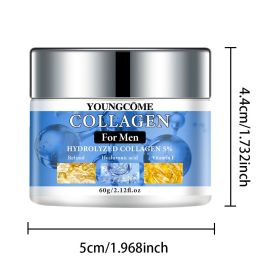Snail essence cream with hyaluronic acid,Retinol Moisturizing Firming Lightening Repairing Smooth Skincare Whitening Creams (Color: 60g)