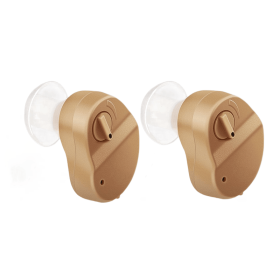Hearing Aids, Hearing Aids for Seniors, Invisible Hearing Aids, Hearing Aid Amplifier With 3 Sizes of Ear Tips, Mini Hearing Aid (Color: Z-11-2PCS)
