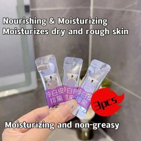 Whitening Cream Private Parts Underarm Bleaching Serum Whiten Butt Knee Brighten Inner Thigh Intimate Parts Dark Remove Melanin (Color: Sample-3g)