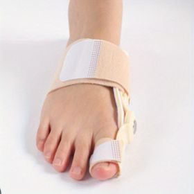 1pc Bunion Corrector (Suitable Night And Home Use And Replace Them Regularly); Big Toe Straightener Splints For Orthopedic Foot Care (Quantity: 1pc, Color: Skin Color)