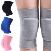 Sports Compression Knee Pads Elastic Knee Protector Thickened Sponge Knees Brace Support for Dancing Workout Training