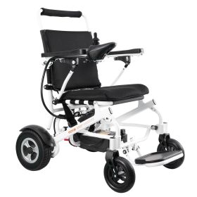 VEVOR Electric Wheelchair for Adults Seniors, 300 lbs Weight Capacity, 20 in Width Lightweight Foldable Motorized Power Wheelchairs (Backrest Angle: Unadjustable, Seat Width: 20 in)